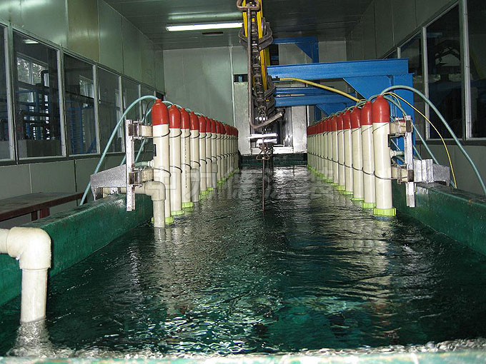 电泳流水线